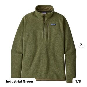 Patagonia Better Sweater 1/4 zip mens medium